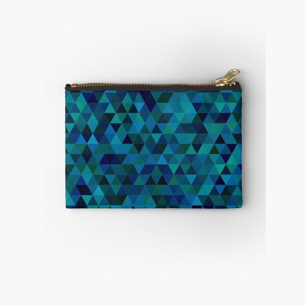 Item preview, Blue Ocean Triangle Pattern Purple Design designed and sold by DeYoungFashion.