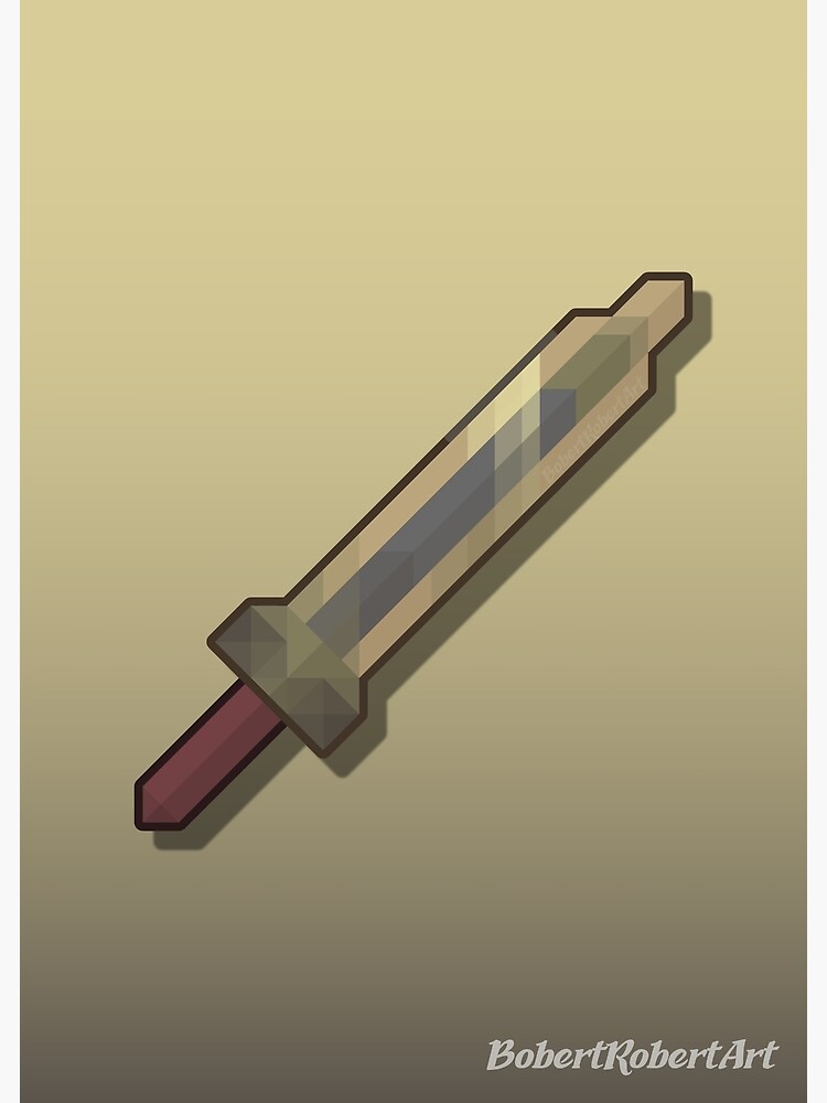 Terraria Muramasa Sword Design Poster for Sale by BobertRobertArt