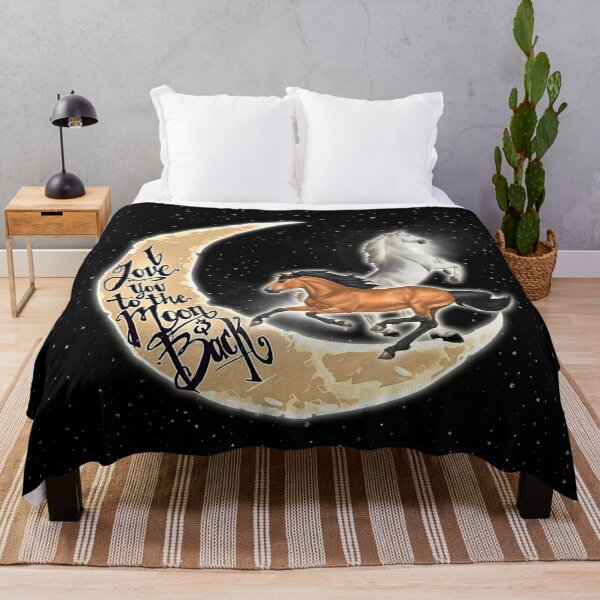 Item preview, Love Horses To The Moon designed and sold by AletacStore.