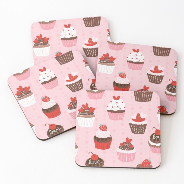 Item preview, Valentine Cupcake Treats Red Pink designed and sold by Heather Rosas.