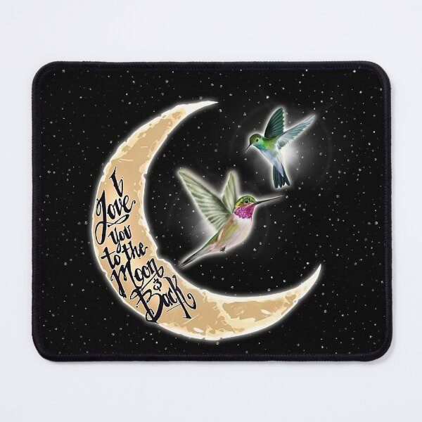Item preview, Love Hummingbirds To The Moon designed and sold by AletacStore.