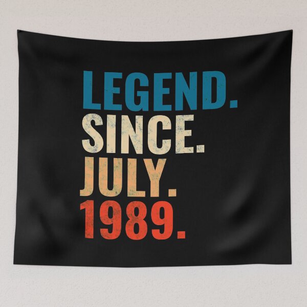 Item preview, Legend Since July 1989 Retro Vintage designed and sold by Teelogic.
