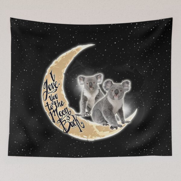 Item preview, Love Koalas To The Moon designed and sold by AletacStore.