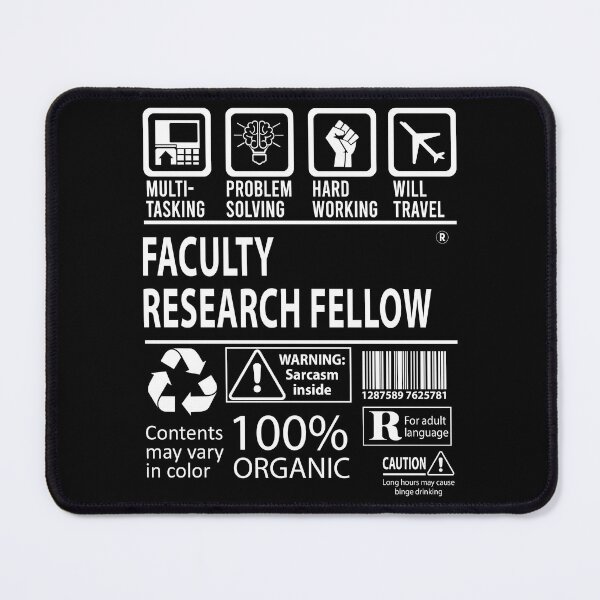 Item preview, Faculty Research Fellow T Shirt - MultiTasking Certified Job Gift Item Tee designed and sold by andahanson.