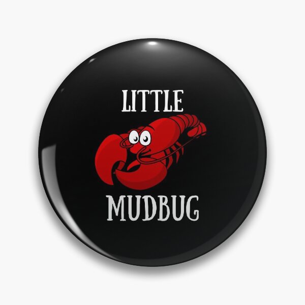 Item preview, Little Mudbug - White Font designed and sold by Creole Content Creations.