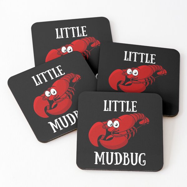 Item preview, Little Mudbug - White Font designed and sold by Creole Content Creations.