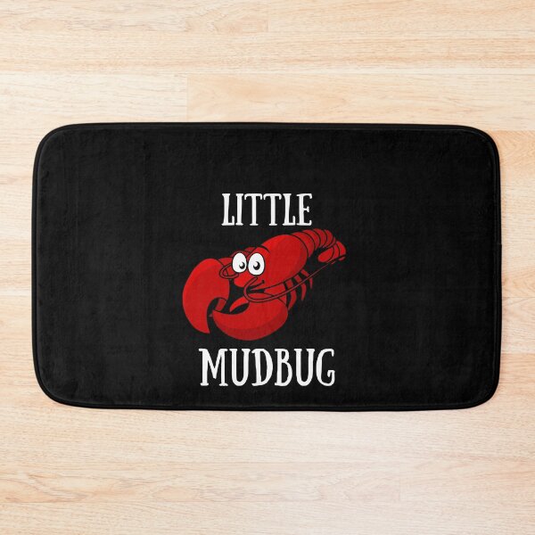 Item preview, Little Mudbug - White Font designed and sold by Creole Content Creations.