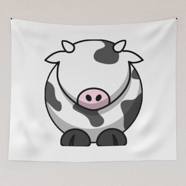 Item preview, Cartoon cow designed and sold by Zarnish71.