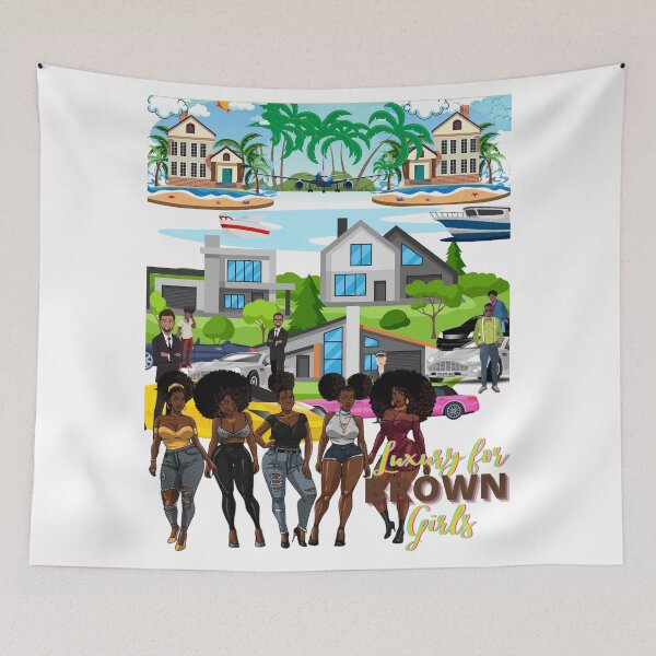 Item preview, LUXURY FOR BROWN GIRLS designed and sold by FNMDRYP.