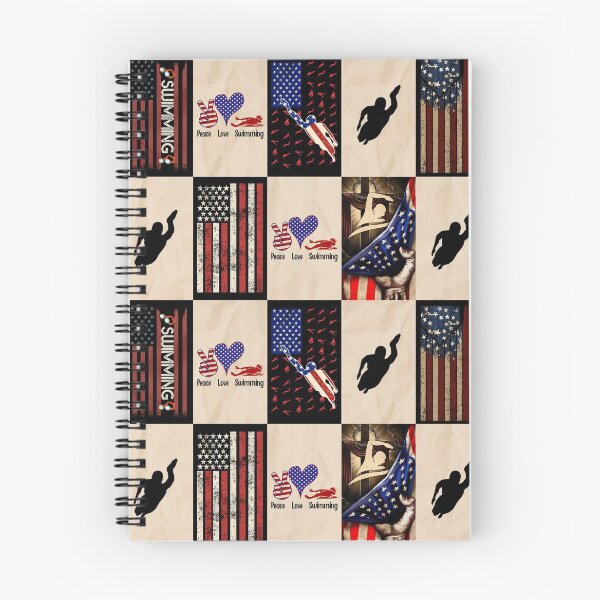 Item preview, Swimming Vintage USA Flag  designed and sold by AletacStore.