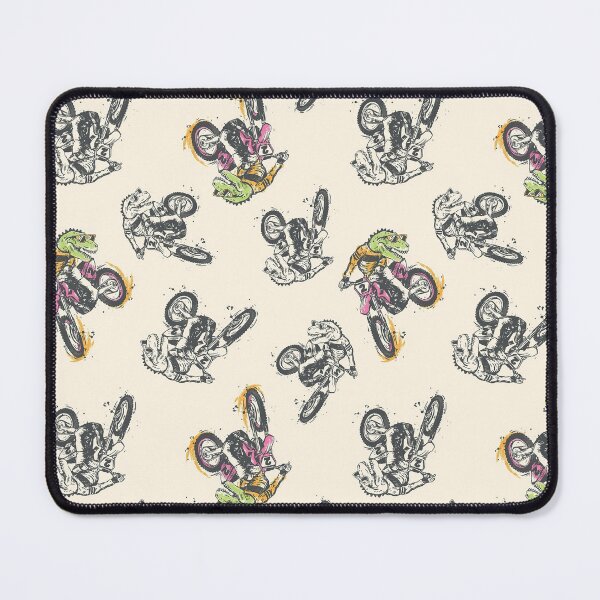 Item preview, Funny Dinosaur Motocross Rider designed and sold by WillaldShop.