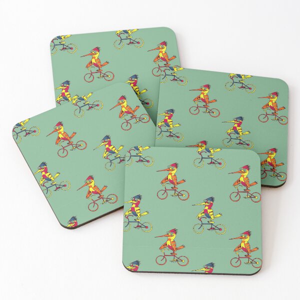 Item preview, Funny Bird Riding Bicycle  designed and sold by WillaldShop.