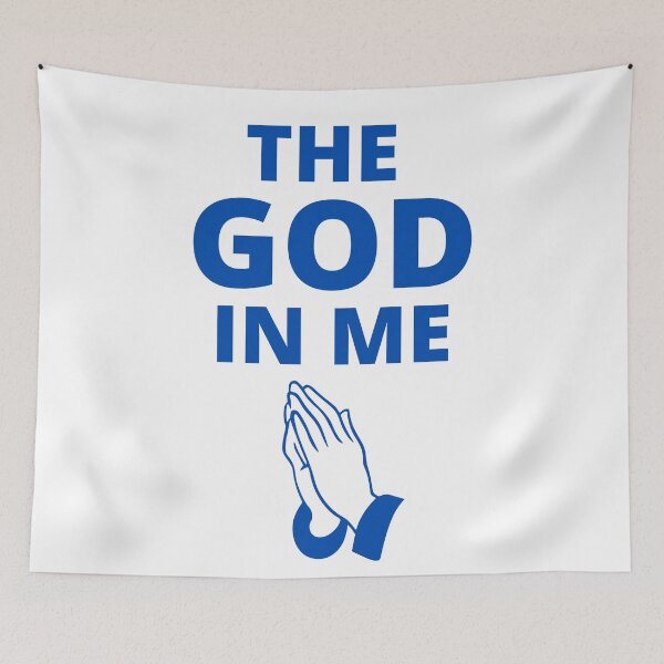 Item preview, THE GOD IN ME-BLUE designed and sold by FNMDRYP.