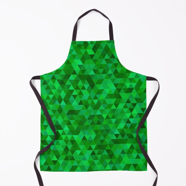 Item preview, Glittering Emerald Triangle Pattern Design designed and sold by DeYoungFashion.