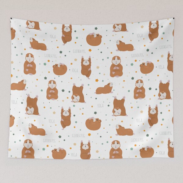Item preview, Guinea Pigs Yoga Funny designed and sold by WillaldShop.