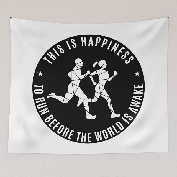 Item preview, THIS IS HAPPINESS TO RUN designed and sold by the Zarock Shop.