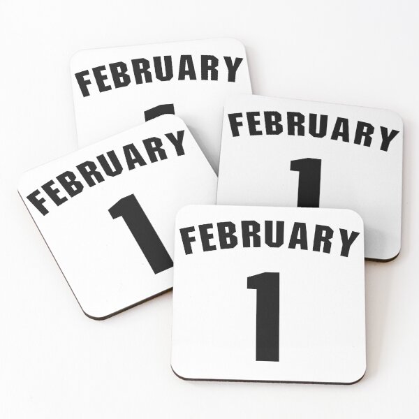 Item preview, Date of birth 1 February birthday gift sport design designed and sold by Panya-Design.