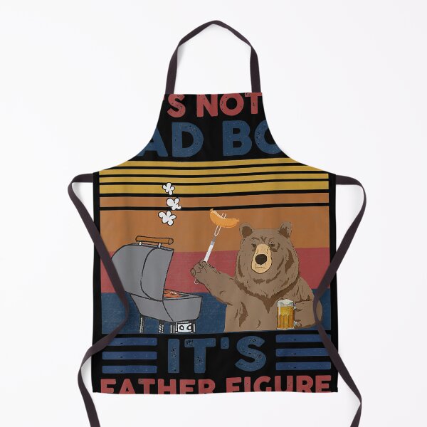 Artikelvorschau, It's Not A Dad Bod It's Father Figur Bär Bier BBQ Camping Shirt entworfen und verkauft von kentochri.