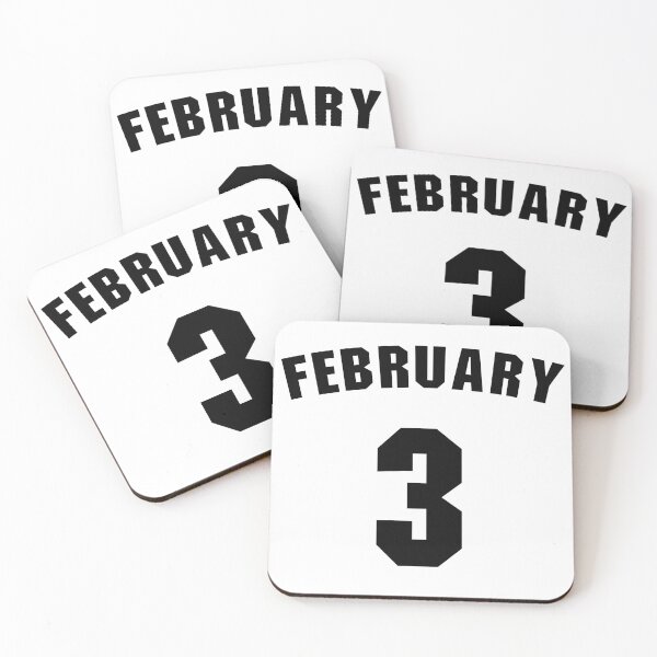 Item preview, Date of birth  3 February birthday gift sport design designed and sold by Panya-Design.