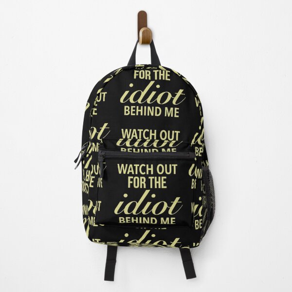 Item preview, Watch out for the idiot behind me - Biker against dumb drivers designed and sold by Delandor.