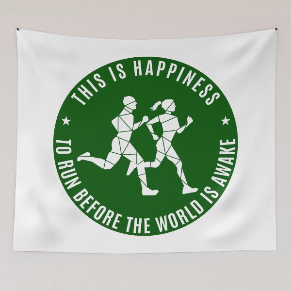 Item preview, THIS IS HAPPINESS TO RUN designed and sold by the Zarock Shop.
