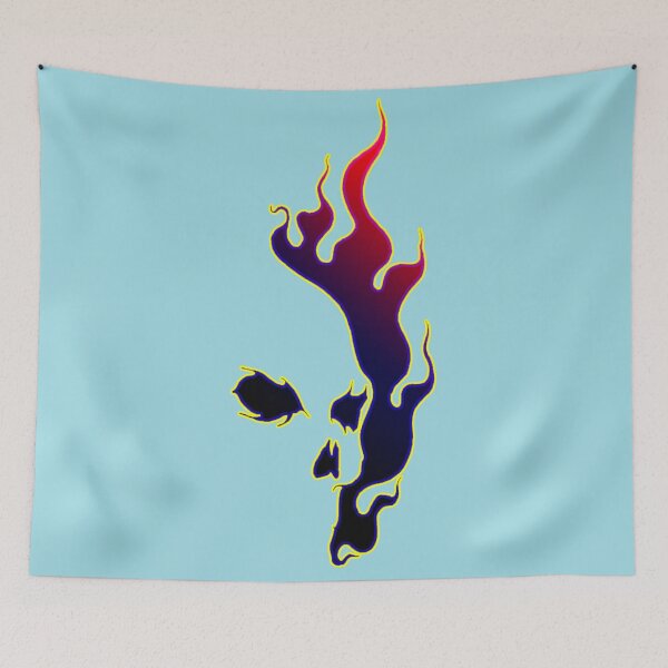 Item preview, Fire Skull Art Design designed and sold by Premium-Cart.