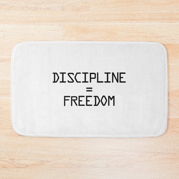Item preview, Discipline Equals Freedom - Navy Seal Workout Motivation (White Edition)   designed and sold by TMFApparelU.