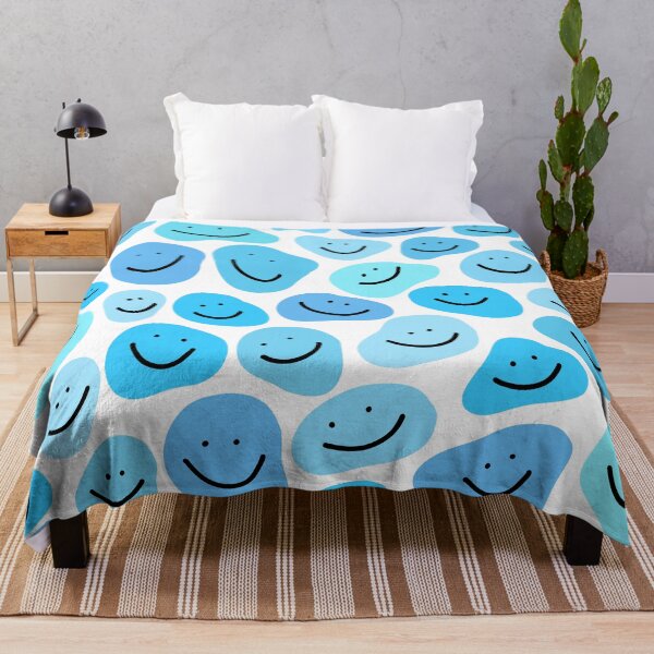 Item preview, Light Blue Smileys :) designed and sold by abbeygfrerer.