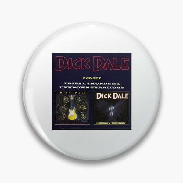 Artikelvorschau, DICK DALE - Tribal Thunder - Unbekanntes Territorium Design entworfen und verkauft von ELIJAHYOUN.
