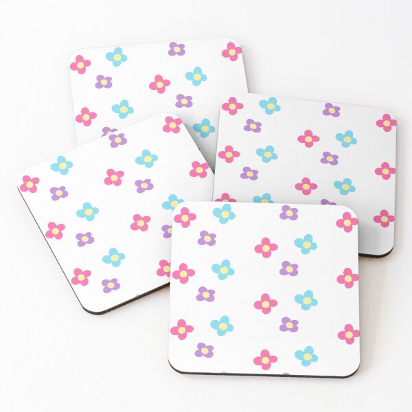 Item preview, Small Pastel Flowers designed and sold by Julie Folting.
