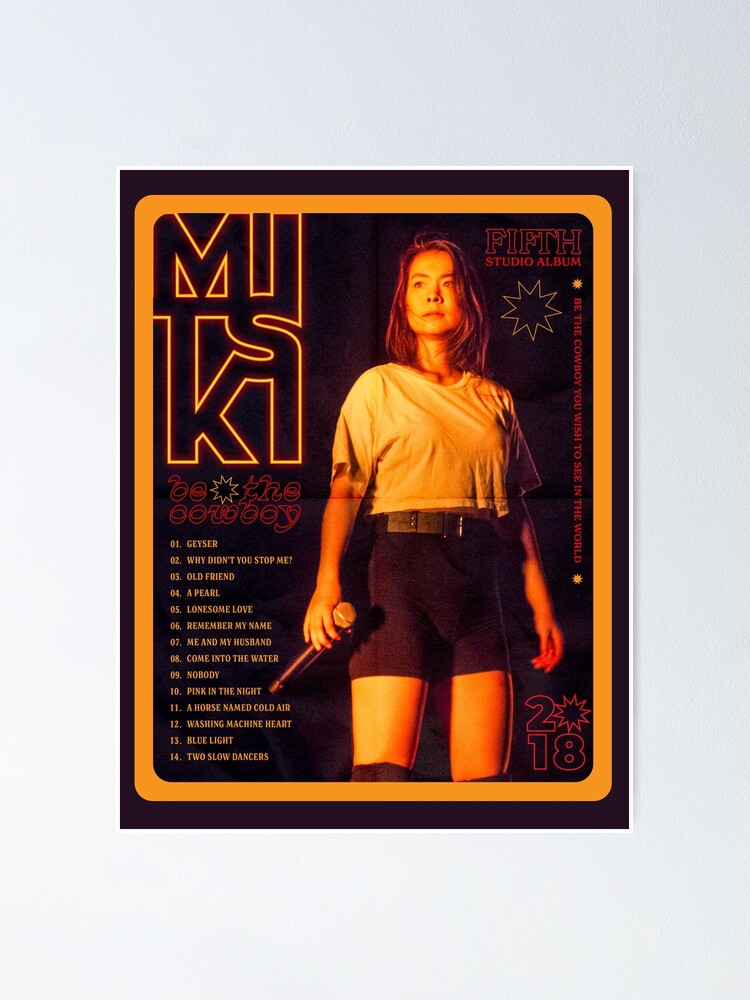 Mitski Nobody Aesthetic Poster Poster For Sale By Joesbokey Redbubble 0196