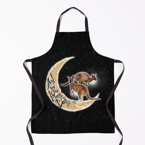 Item preview, Black Love You To The Moon And Back Kangaroo designed and sold by CatheriLove.