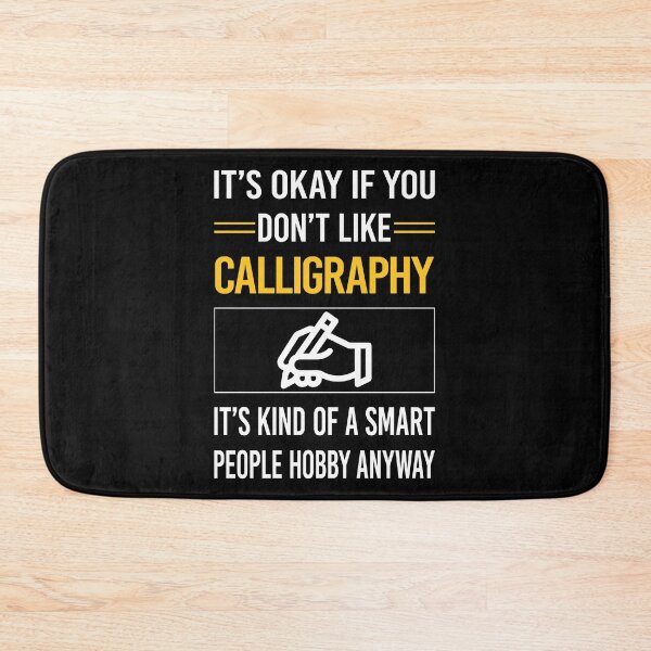 Item preview, Funny Smart People Calligraphy Calligrapher Handwriting Lettering designed and sold by fatherbarliman.