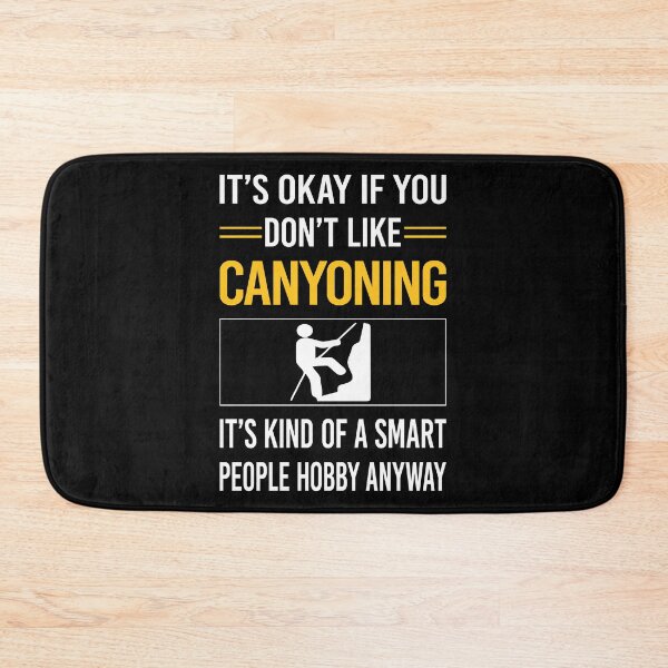 Item preview, Funny Smart People Canyoning Canyoneering designed and sold by fatherbarliman.