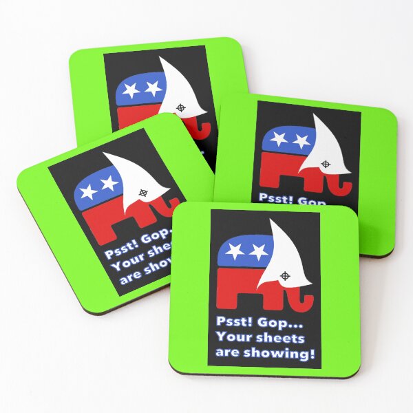 Item preview, Psst! GOP... Your sheets are showing. Sticker designed and sold by OliverHilger.