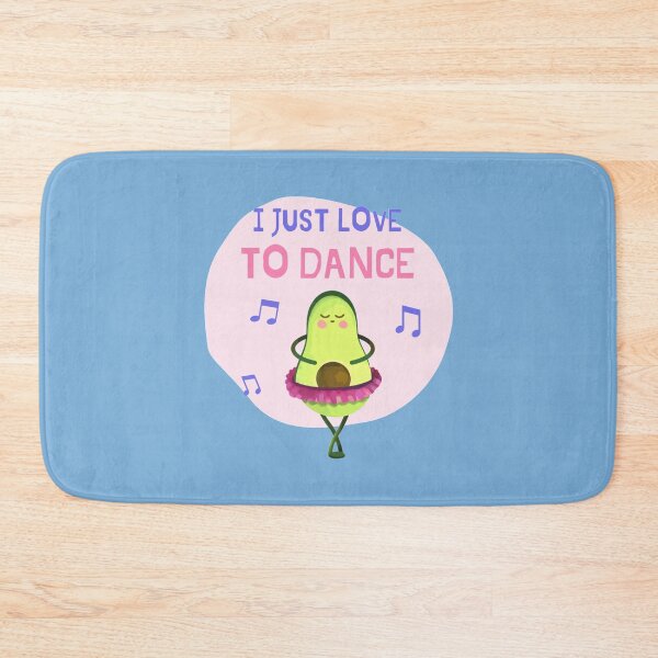 Item preview, I Just Love To Dance Ballet Avocado    designed and sold by PIXELFACTION.