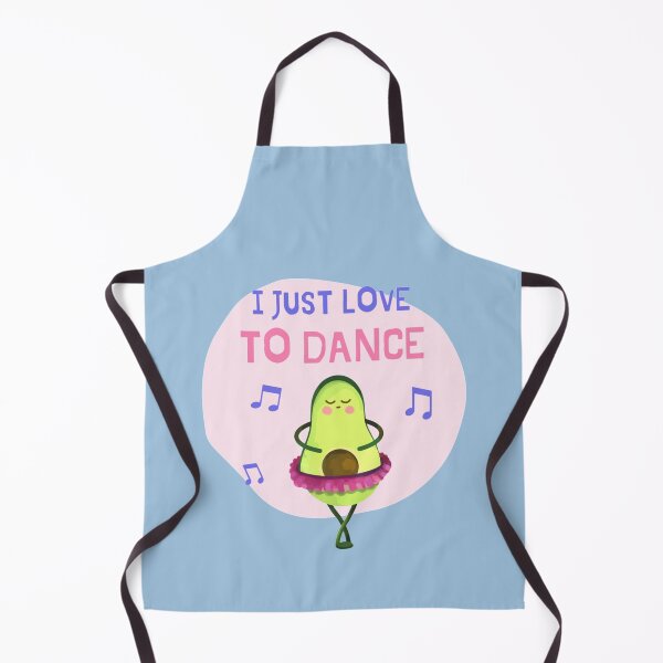 Item preview, I Just Love To Dance Ballet Avocado    designed and sold by PIXELFACTION.