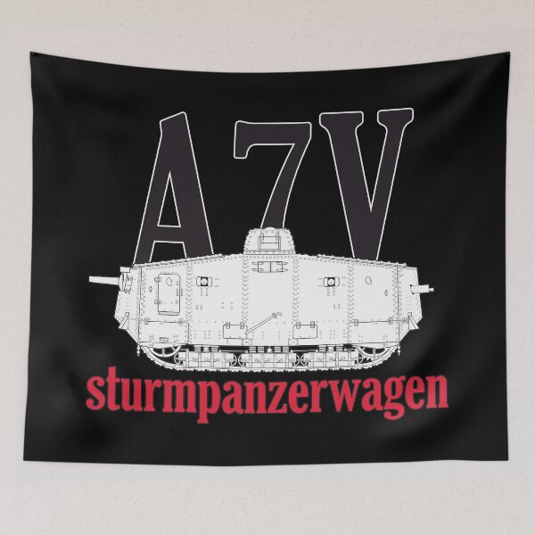 Item preview, To lover history of tanks! A7V German WW1 tank designed and sold by FAawRay.