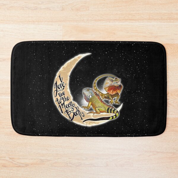 Item preview, Black Love You To The Moon And Back Lizard designed and sold by CatheriLove.