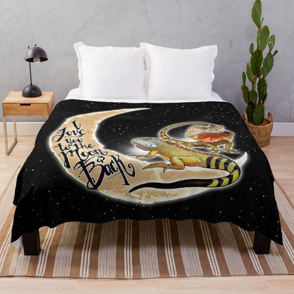 Item preview, Black Love You To The Moon And Back Lizard designed and sold by CatheriLove.