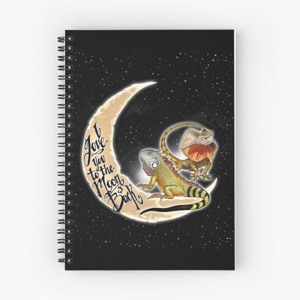 Item preview, Black Love You To The Moon And Back Lizard designed and sold by CatheriLove.