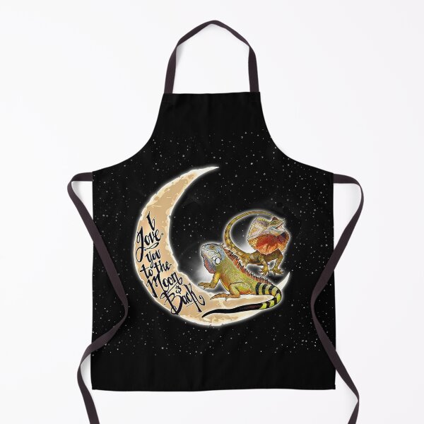 Item preview, Black Love You To The Moon And Back Lizard designed and sold by CatheriLove.