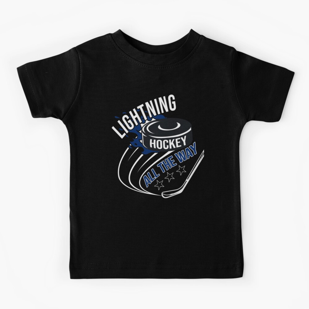 Tampa Bay Lightning Fan - All the Way' Kids T-Shirt for Sale by  MoonsmileProd