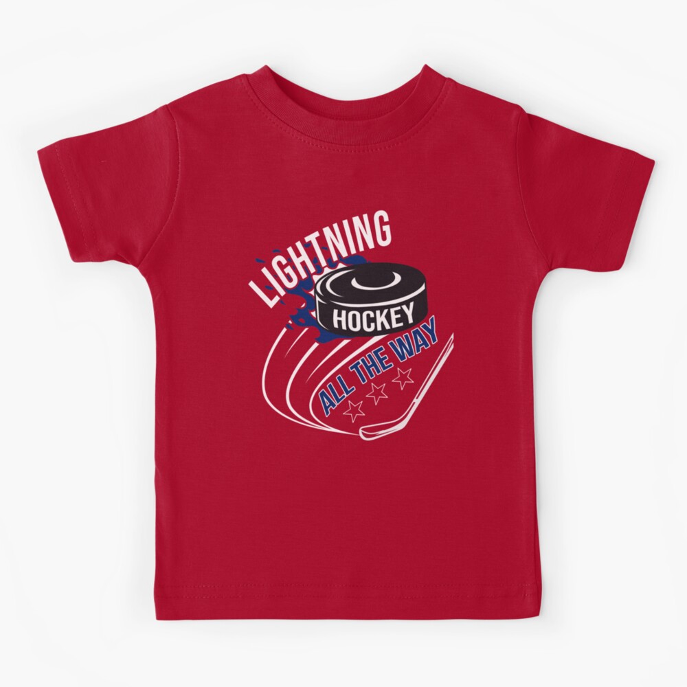 Tampa Bay Lightning Fan - All the Way Kids T-Shirt for Sale by  MoonsmileProd