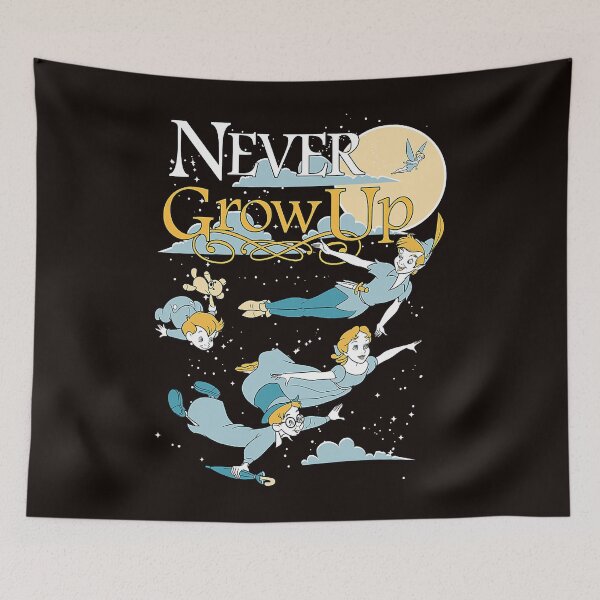 Item preview, Never Grow Up  designed and sold by HostetlerRonald.