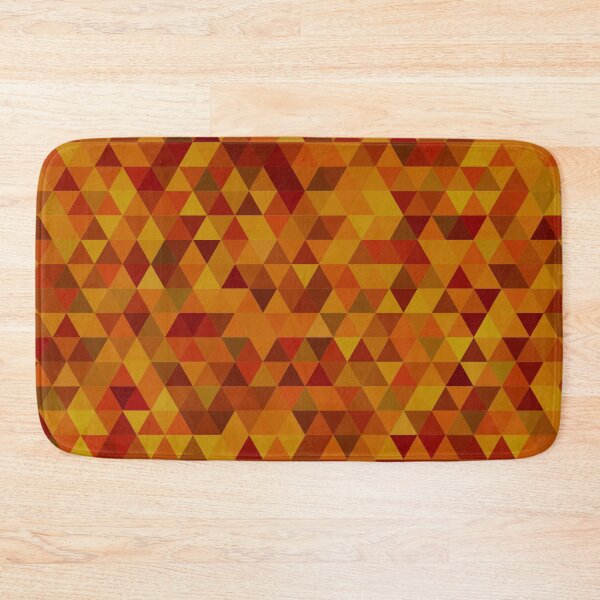 Item preview, Autumn Leaves Triangle Pattern Design designed and sold by DeYoungFashion.