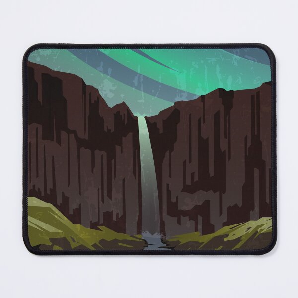 Item preview, Svartifoss, Iceland - Retro travel minimalist poster designed and sold by GreekTavern1979.