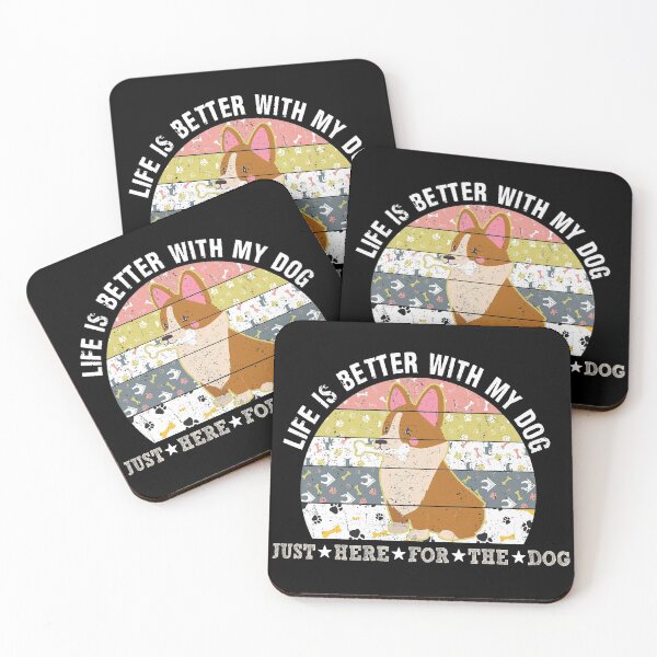Item preview, Life Is Better With A Corgi Pet Dog Lover Owner designed and sold by Meggie179.