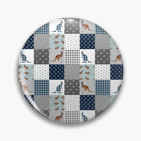Item preview, Cute Kangaroo Patchwork designed and sold by CatheriLove.