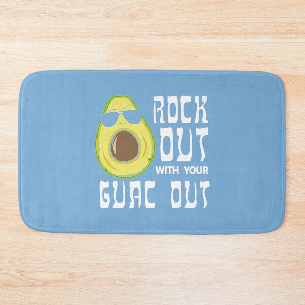 Item preview, rock it out with your guac out guacamole avocado dip spread mexico salad mexican cuisine designed and sold by PIXELFACTION.